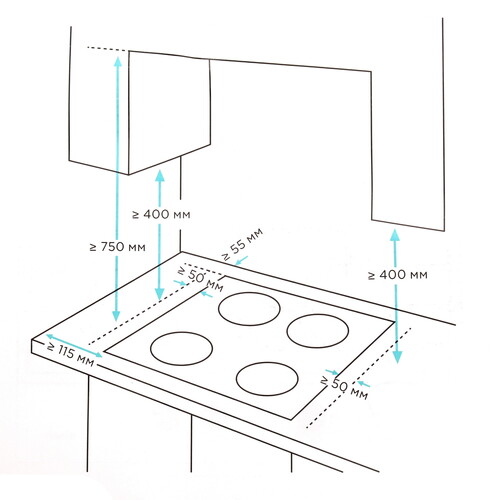 Купить Газовая варочная поверхность Eigen GH-60M01DT  9159438. Характеристики, отзывы и цены в Донецке
