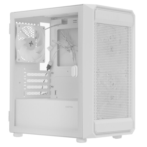 Купить Корпус XASTRA A303M 3ARGB [A303M-2FC14A-1FC12A-D-WH] белый  5621557. Характеристики, отзывы и цены в Донецке