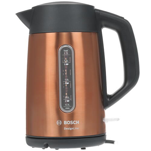 Купить Электрочайник Bosch TWK 4P439 коричневый  1615478. Характеристики, отзывы и цены в Донецке
