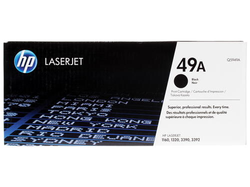 Купить Картридж лазерный HP 49A (Q5949A) черный, с чипом  0005285. Характеристики, отзывы и цены в Донецке