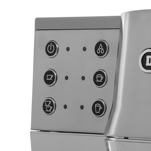 Купить Кофеварка рожковая Delonghi EC860.M серебристый  9276012. Характеристики, отзывы и цены в Донецке