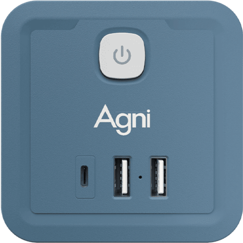 Купить Разветвитель AGNI TP-WJ3U4E-C синий  9289375. Характеристики, отзывы и цены в Донецке