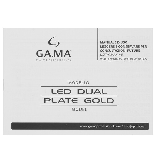 Купить Выпрямитель для волос GA.MA CP14 LED DUAL PLATE GOLD - S  9052909. Характеристики, отзывы и цены в Донецке