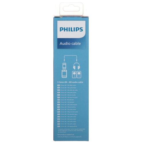 Купить Кабель   Philips jack 3.5 мм - jack 3.5 мм красный  5604561. Характеристики, отзывы и цены в Донецке