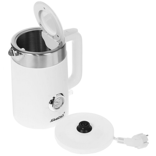 Купить Электрочайник Steba WK 10 BIANCO белый  8164578. Характеристики, отзывы и цены в Донецке