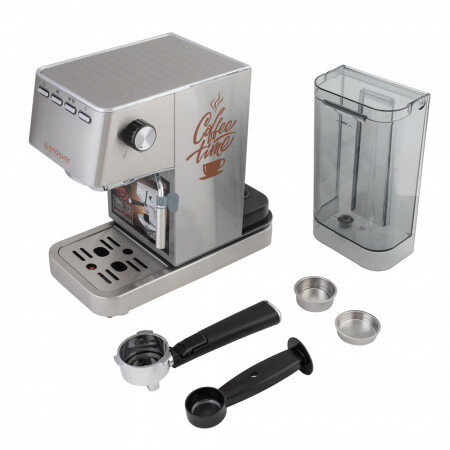 Купить Кофеварка рожковая Endever Costa-1075 серый  5364270. Характеристики, отзывы и цены в Донецке