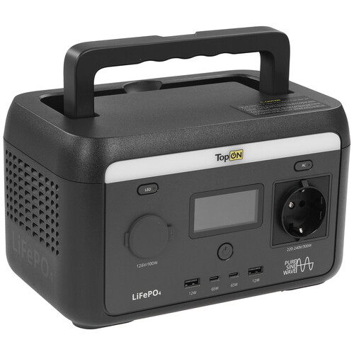 Купить Портативная зарядная станция TopON TOP-H300 серый  9224469. Характеристики, отзывы и цены в Донецке