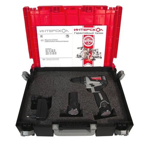 Купить Дрель-шуруповерт Интерскол ДА-10/12В 38  5641398. Характеристики, отзывы и цены в Донецке