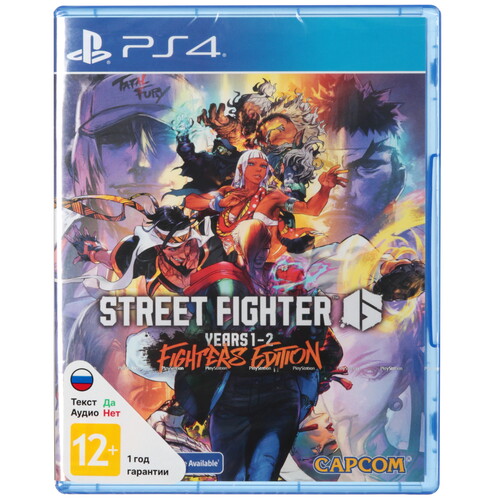 Купить Игра Street Fighter 6 Years 1-2 Fighter Edition (PS4)  5630225. Характеристики, отзывы и цены в Донецке