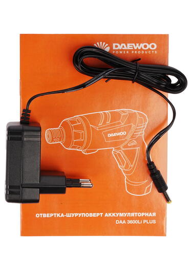 Купить Аккумуляторная отвертка DAEWOO DAА 3600LI Plus  1273567. Характеристики, отзывы и цены в Донецке