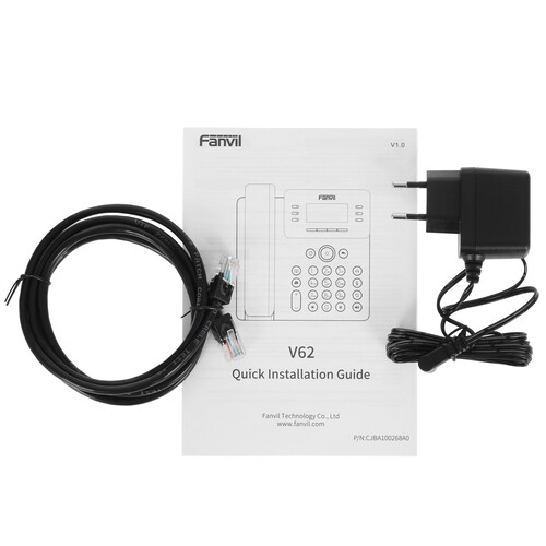Купить Телефон VoIP Fanvil V62 черный  9983629. Характеристики, отзывы и цены в Донецке