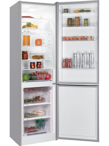 Купить Холодильник с морозильником   NORD NRB 164NF X серебристый  9293992. Характеристики, отзывы и цены в Донецке