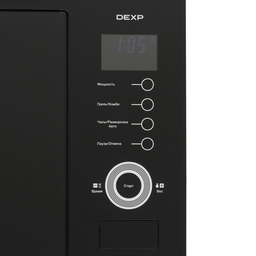 Купить Встраиваемая микроволновая печь DEXP W601BB черный  5445274. Характеристики, отзывы и цены в Донецке
