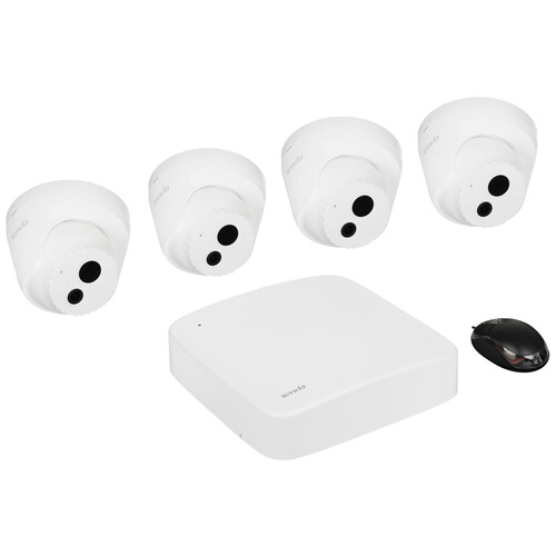 Купить Система видеонаблюдения Tenda K4P-4CR  9952420. Характеристики, отзывы и цены в Донецке