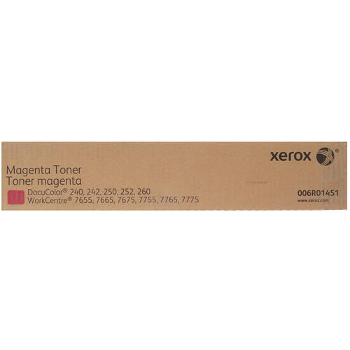 Купить Тонер Xerox 006R01451 пурпурный  0124105. Характеристики, отзывы и цены в Донецке