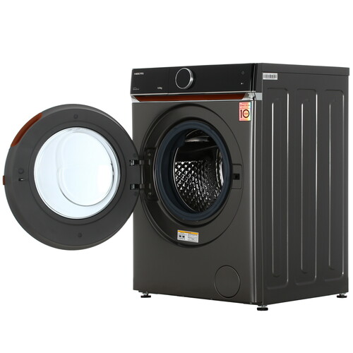 Купить Стиральная машина HIBERG i-DDQ10 - 814 Sd серый  9238387. Характеристики, отзывы и цены в Донецке