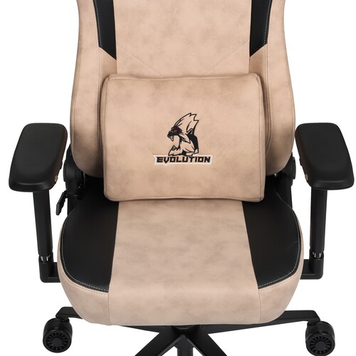 Купить Кресло игровое Evolution PROJECT A FABRIC бежевый  5415963. Характеристики, отзывы и цены в Донецке