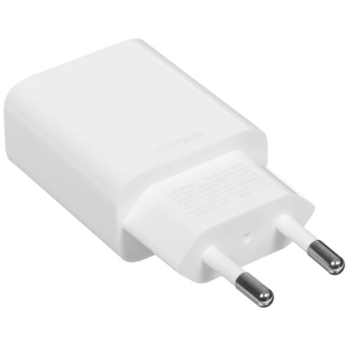 Купить Сетевое зарядное устройство CUKTECH fast charger (20W) белый  5470326. Характеристики, отзывы и цены в Донецке