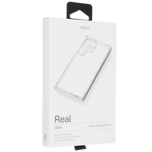 Купить Накладка  uBear Real Case для Samsung Galaxy S24 Ultra прозрачный  5451728. Характеристики, отзывы и цены в Донецке