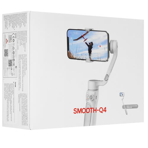 Купить Стабилизатор для смартфона Zhiyun Smooth-Q4 серый  5074624. Характеристики, отзывы и цены в Донецке