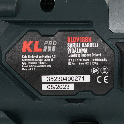 Купить Винтоверт KLPRO KLDV18BH-20  9154023. Характеристики, отзывы и цены в Донецке