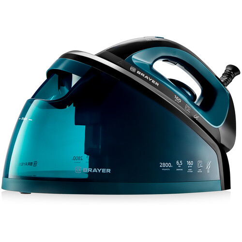 Купить Парогенератор BRAYER BR4153 зеленый  9053006. Характеристики, отзывы и цены в Донецке