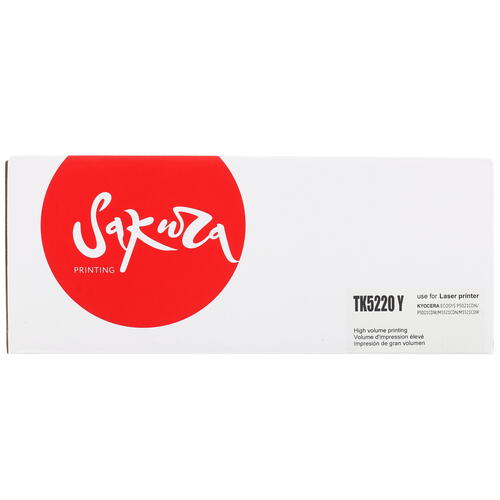 Купить Картридж лазерный SAKURA TK5220Y желтый, с чипом  1197197. Характеристики, отзывы и цены в Донецке