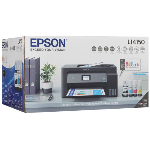 Купить МФУ струйное Epson L14150  5451257. Характеристики, отзывы и цены в Донецке