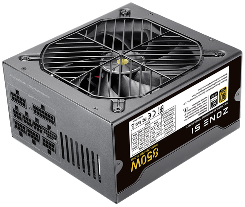 Купить Блок питания ZONE 51 APEX 850W 80 PLUS GOLD [Z51GLD850BK] черный  9420510. Характеристики, отзывы и цены в Донецке