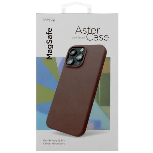 Купить Накладка  VLP Aster Case для Apple iPhone 15 Pro коричневый  5426097. Характеристики, отзывы и цены в Донецке