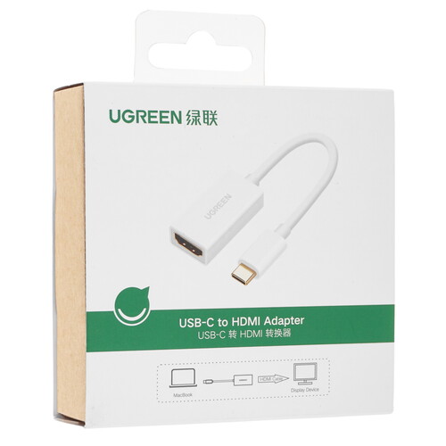 Купить Переходник однонаправленный Ugreen USB Type-C - HDMI, 0.2 м  9154458. Характеристики, отзывы и цены в Донецке