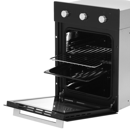 Купить Электрический духовой шкаф KRONA LINDE 45 BL черный  9163546. Характеристики, отзывы и цены в Донецке