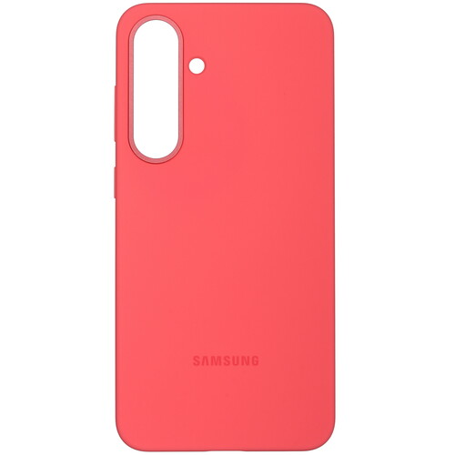 Купить Накладка  Samsung Silicone Case для Samsung Galaxy S25+ красный  5613513. Характеристики, отзывы и цены в Донецке