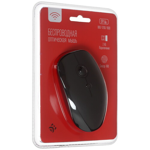 Купить Мышь беспроводная DEXP WM-V101  черный  5440828. Характеристики, отзывы и цены в Донецке