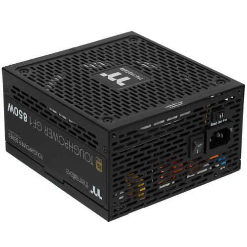 Купить Блок питания Thermaltake Toughpower GF1 850W - TT Premium Edition [PS-TPD-0850FNFAGE-1] черный  4898575. Характеристики, отзывы и цены в Донецке