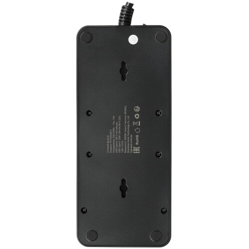 Купить Сетевой фильтр AGNI TP-FS4U6E-C черный  9289294. Характеристики, отзывы и цены в Донецке