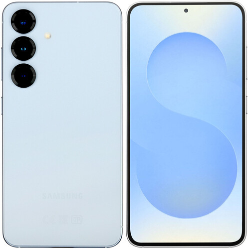 Купить 6.2" Смартфон Samsung Galaxy S25 256 ГБ голубой  5612848. Характеристики, отзывы и цены в Донецке