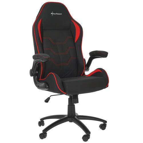 Купить Кресло игровое Sharkoon ELBRUS 1 красный  4878181. Характеристики, отзывы и цены в Донецке