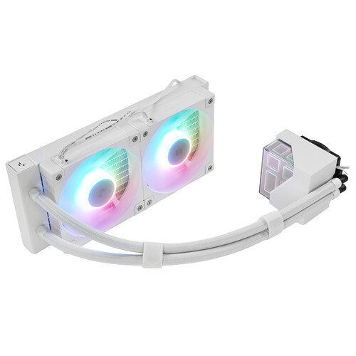 Купить Система охлаждения DEEPCOOL LT240 WH ARGB  белая  5463293. Характеристики, отзывы и цены в Донецке