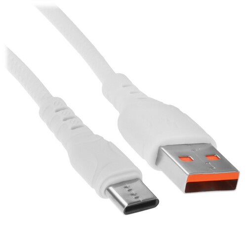 Купить Кабель круглый GoPower USB Type-C - USB 2.0 Type-A белый 1 м  5479683. Характеристики, отзывы и цены в Донецке