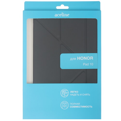 Купить Чехол-книжка Aceline Origami для HONOR Pad 10 черный  9271732. Характеристики, отзывы и цены в Донецке
