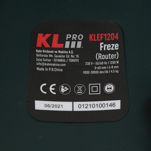 Купить Фрезер KLPRO  KLEF1204  9150459. Характеристики, отзывы и цены в Донецке