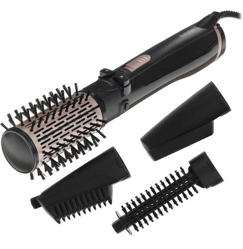 Фен-щетка BaByliss AS200E черный/золотистый