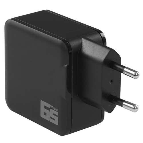 Купить Сетевое зарядное устройство MOCOLL RUI III Series 65W черный  5470425. Характеристики, отзывы и цены в Донецке