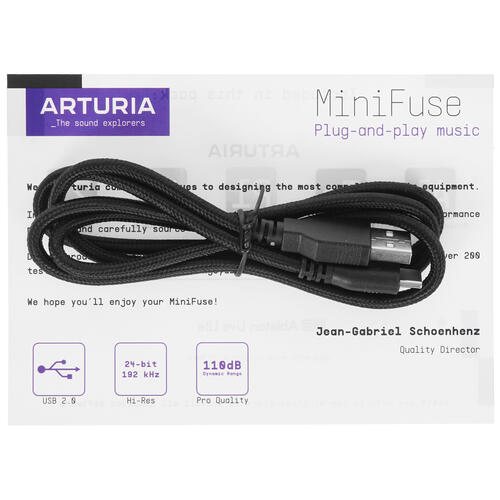 Купить Внешняя звуковая карта Arturia MiniFuse 2  5000659. Характеристики, отзывы и цены в Донецке
