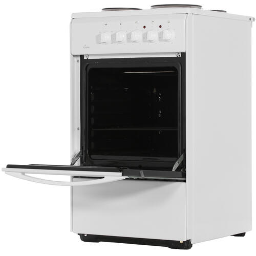 Купить Электрическая плита FLAMA AE 14025 W белый  1350300. Характеристики, отзывы и цены в Донецке