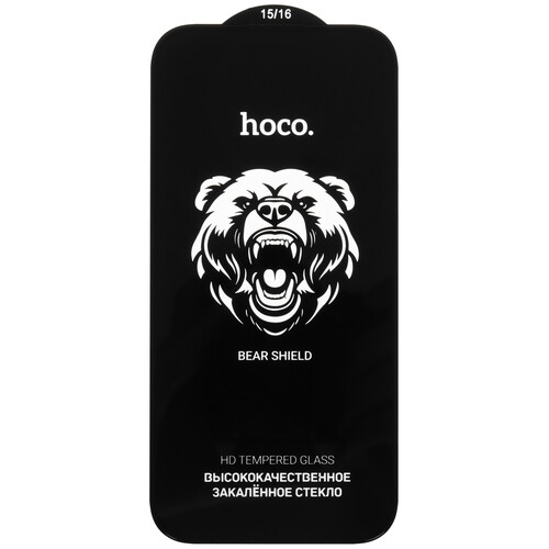 Купить Защитное стекло HOCO для экрана Apple iPhone 15/ 16  5622883. Характеристики, отзывы и цены в Донецке
