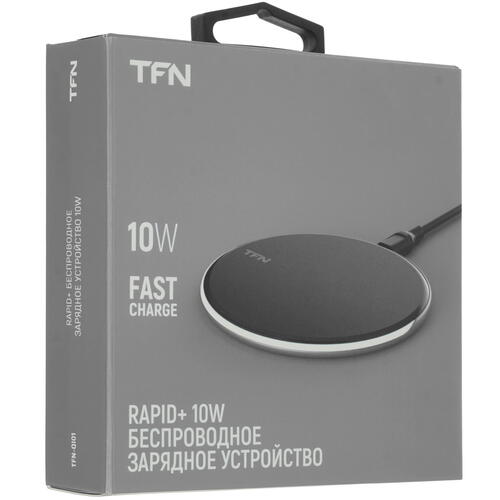 Купить Беспроводное зарядное устройство TFN Rapid+ 10W черный  5367333. Характеристики, отзывы и цены в Донецке