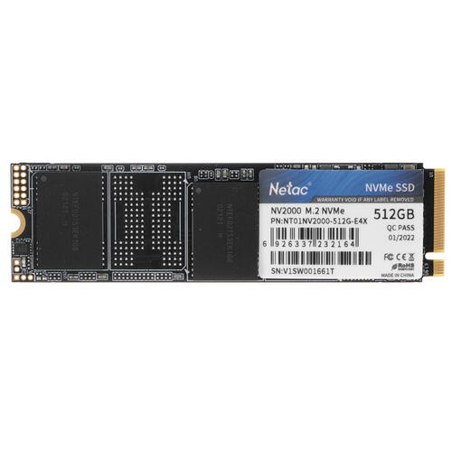 Купить 512 ГБ M.2 NVMe накопитель Netac NV2000 [NT01NV2000-512-E4X]  4899894. Характеристики, отзывы и цены в Донецке