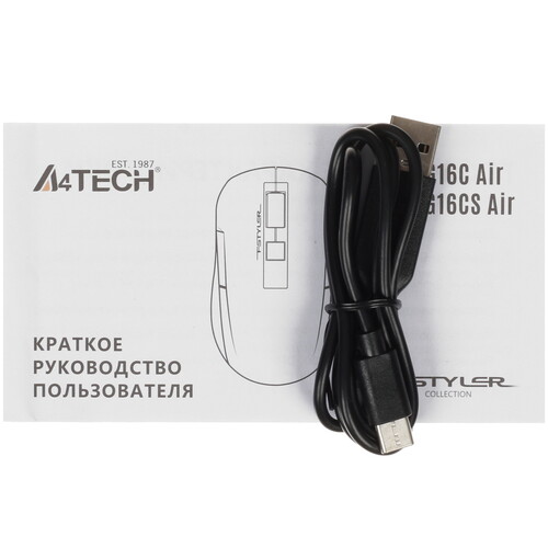 Купить Мышь беспроводная A4Tech Fstyler FG16C Air  5435540. Характеристики, отзывы и цены в Донецке
